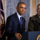 President Barack Obama speaks on the Orlando, Fla., mass shooting while Chairman of the Joint Chiefs of Staff Gen. Joseph Dunford looks on in Washington, D.C., on June 14, 2016.
Jim Lo Scalzo-Pool/Getty Images